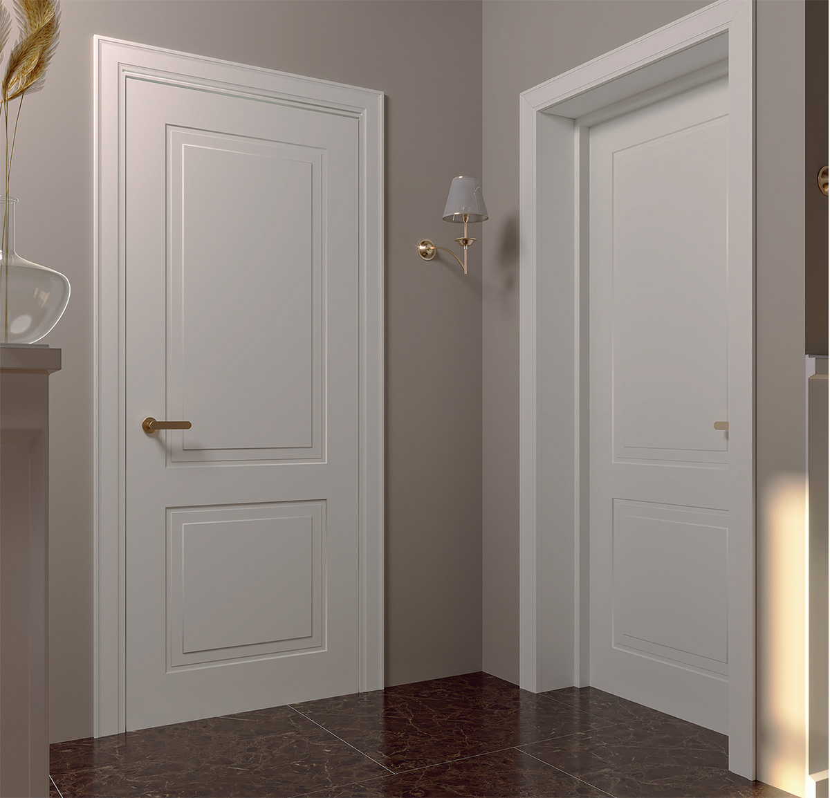 Фарбовані двері Frezato від Термінус в інтер'єрі