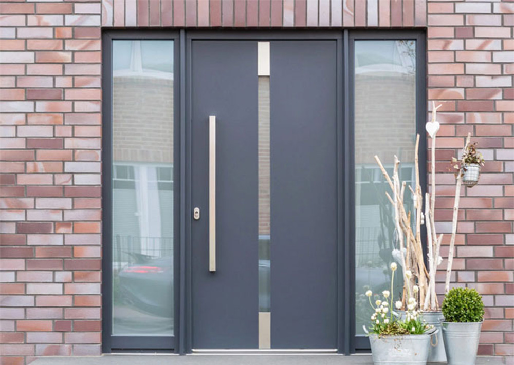 Вхідні двері в кольорі Антрацит