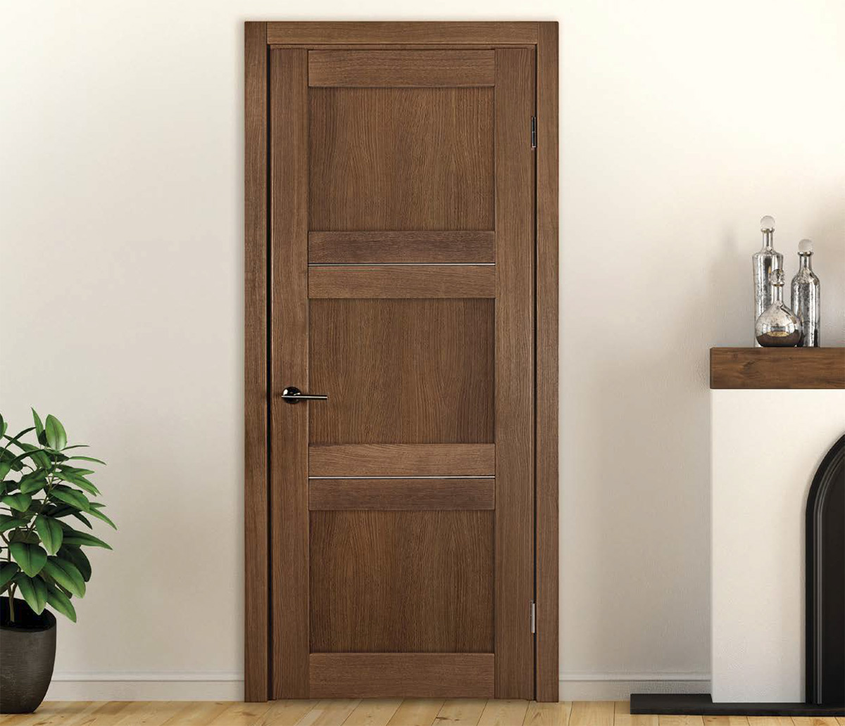 Шпоновані міжкімнатні двері