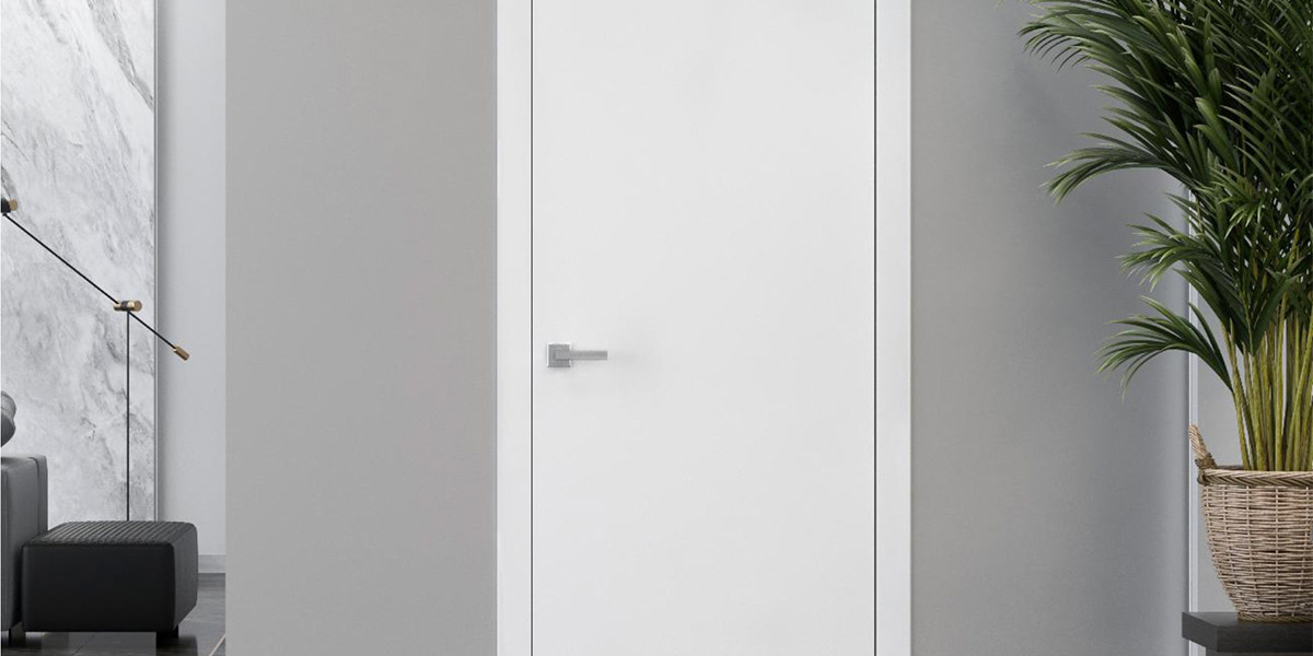 Акція! Двері білі міжкімнатні гладкі – 2599 грн за полотно