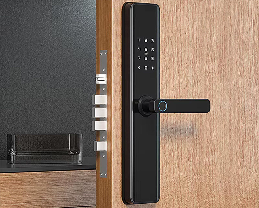 Вхідний замок з відбитком пальця