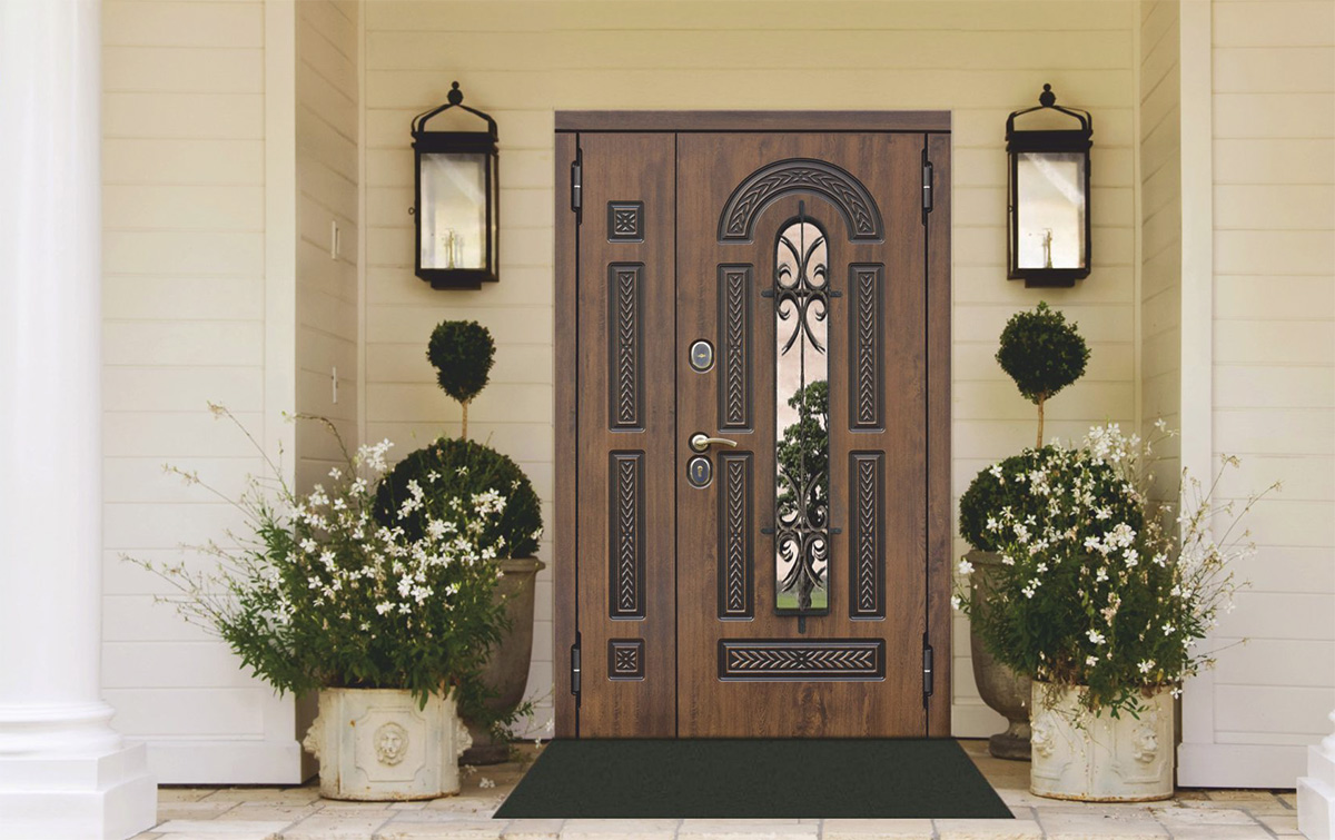 Вхідні двері їхнього металу та МДФ