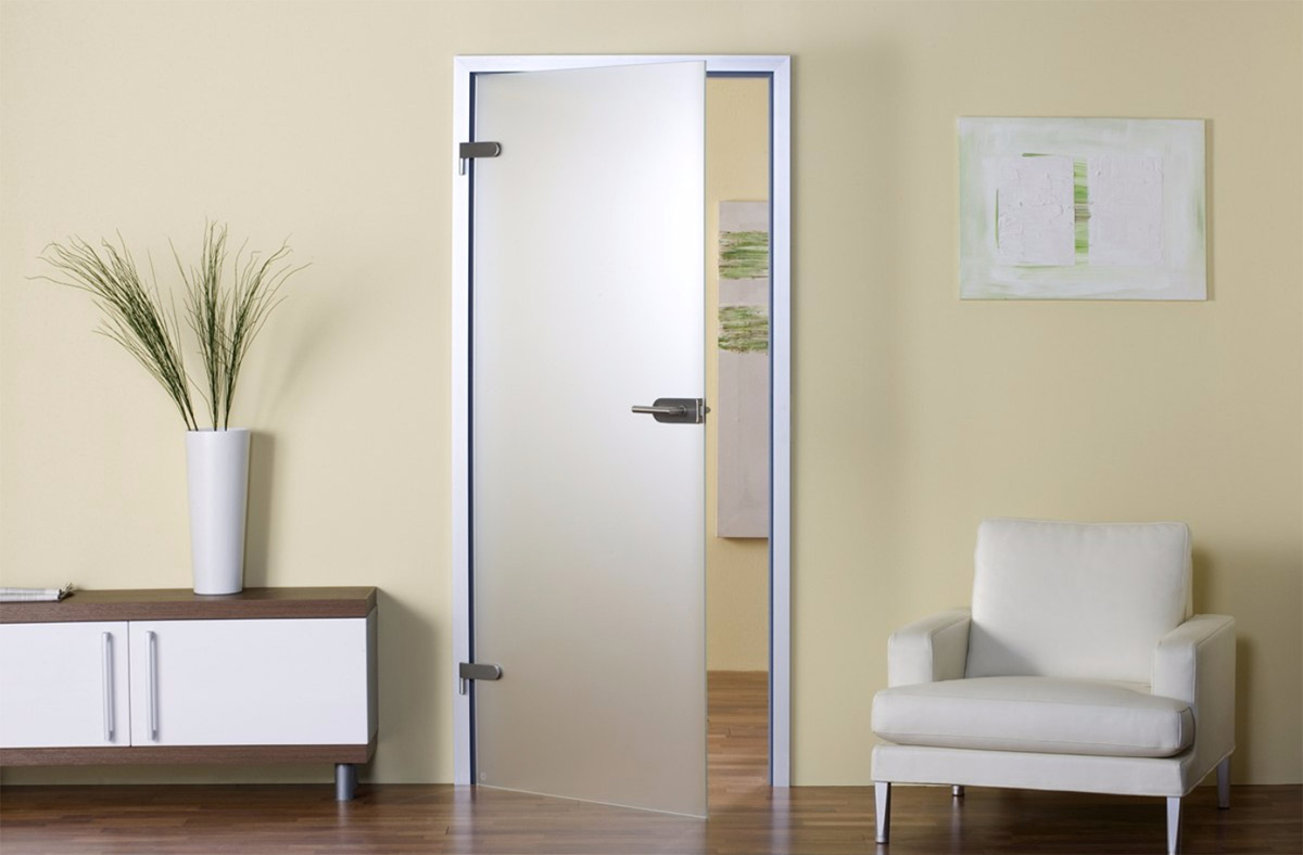 Скляні міжкімнатні двері