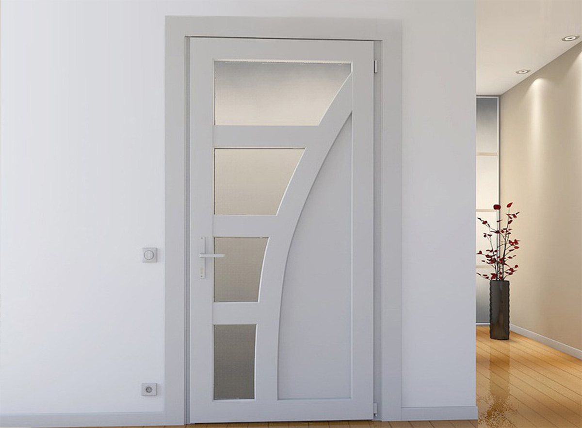 Пластикові міжкімнатні двері