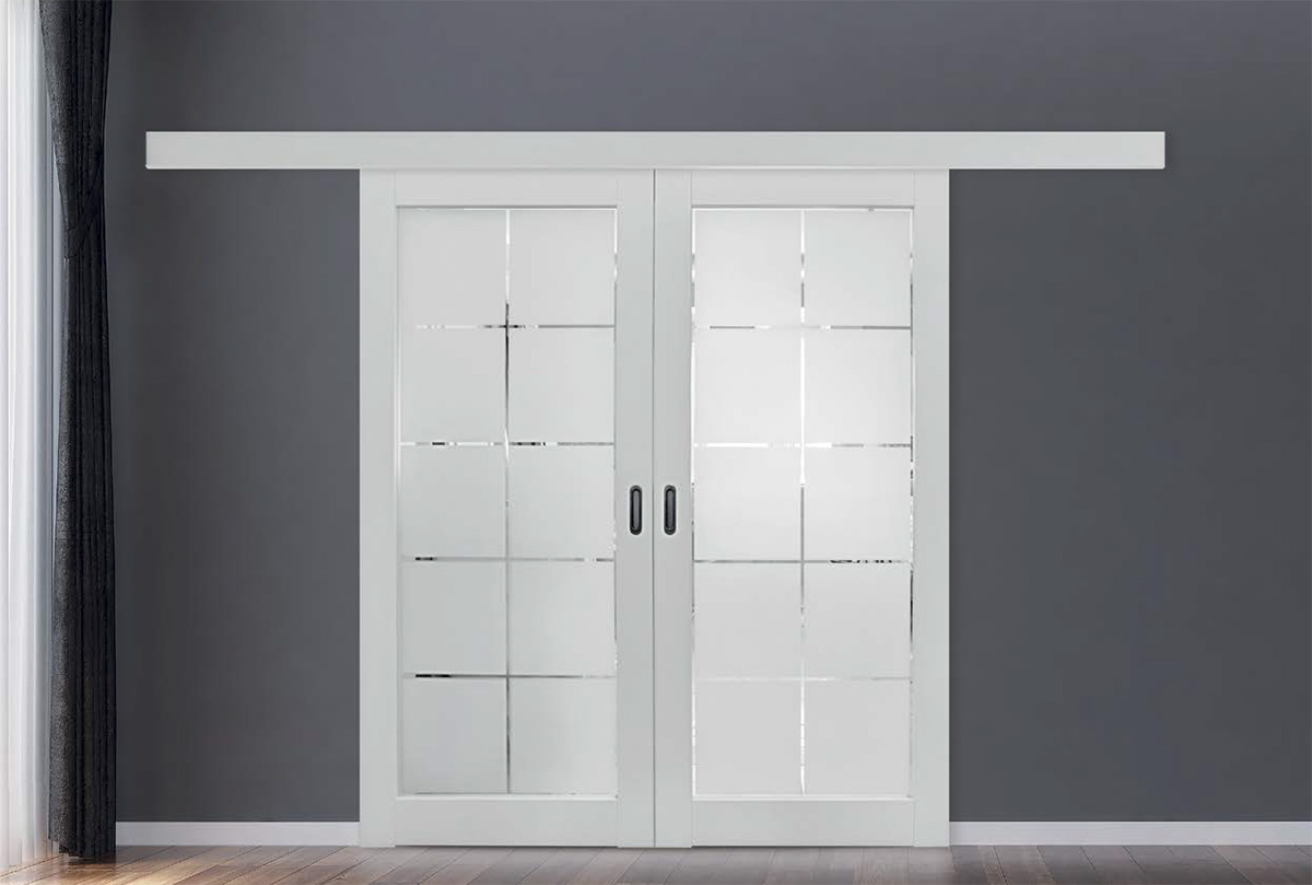 Розсувні міжкімнатні двері (двері купе)