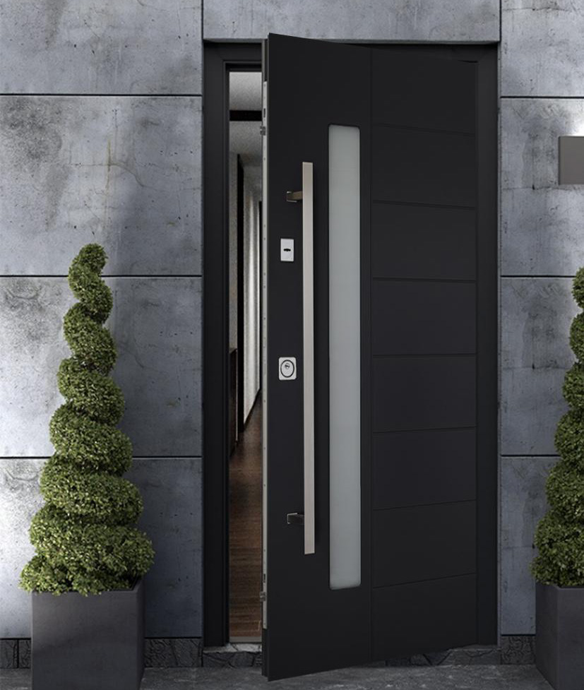 Одностулкові вхідні двері